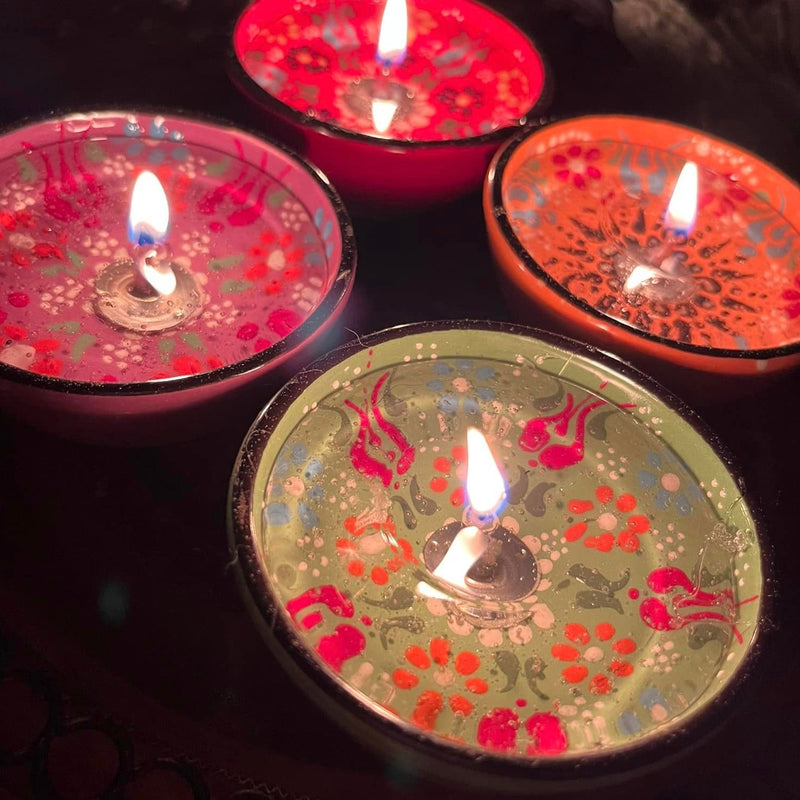 Bright Fiesta Candle Lights ~ To Brighten Your Summertime Festivities