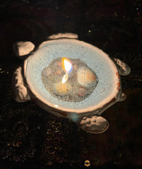 Tidal Treasures Gel Candle ~ For Ocean, Mermaid and Water Magick, Tranquility, Meditation, Enchantment