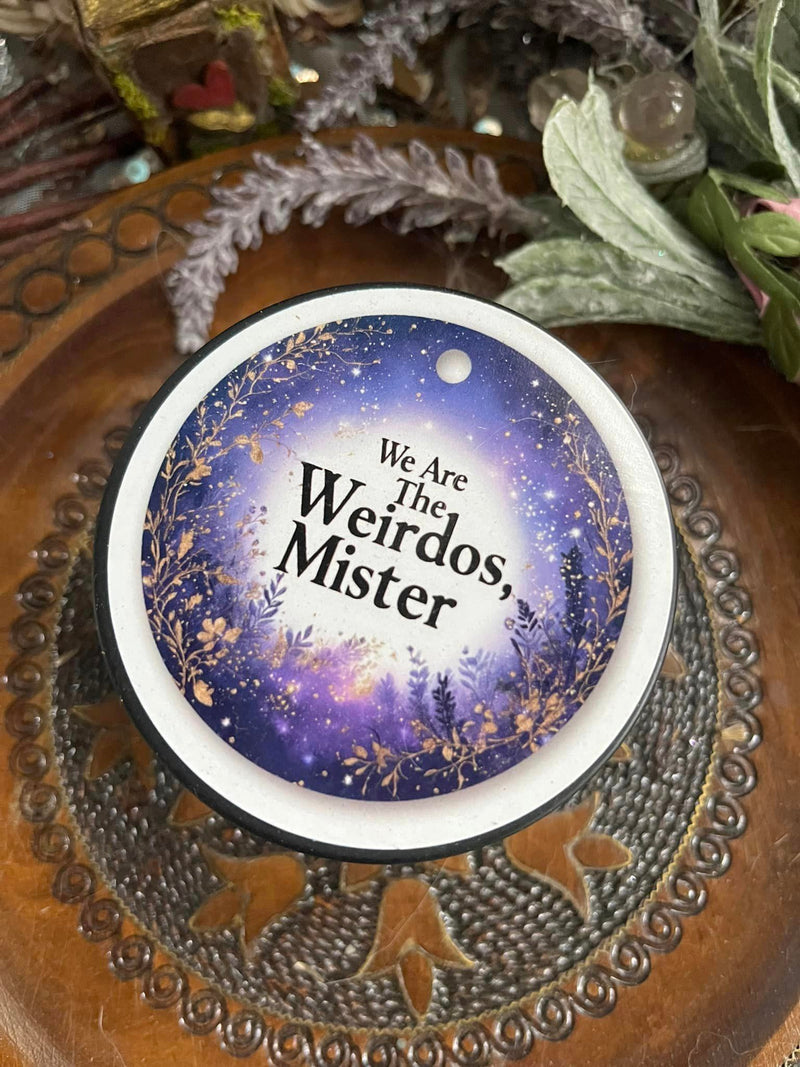 We Are the Weirdos, Mister ~ A Witchy Candle for Spell Casting and Enchantment